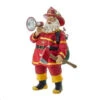 Kurt S. Adler 11 In. Fabriche Fireman Santa-C7445 300587903 -Christmas Decoration Store kurt s adler 11 in. fabriche fireman santa c7445