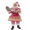 Kurt S. Adler 11 In. Fabriche Gingerbread Santa-C7451 300587891 -Christmas Decoration Store kurt s adler 11 in. fabriche gingerbread santa c7451