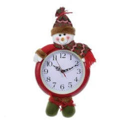 Kurt S. Adler 17.5 In. Battery-Operated Hanging Snowman Clock-D2930 300587888