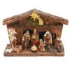 Kurt S. Adler 6.5 In. 11-Piece Nativity Set-N0287 300587921 -Christmas Decoration Store kurt s adler 65 in. 11 piece nativity set n0287