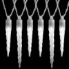 LightShow 12-Light LED White Icicle Light Set (2-Set)-85382-2 203804620 -Christmas Decoration Store lightshow 12 light led white icicle light set 2 set 85382 2
