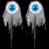 LightShow 20 In. Lighted Moving Eyes Pathway Markers-57570 205832750 -Christmas Decoration Store lightshow 20 in. lighted moving eyes pathway markers 57570