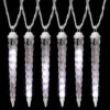 LightShow Omni Function Icicle Light String White (Count Of 10)-83007 206137757 -Christmas Decoration Store lightshow omni function icicle light string white count of 10 83007