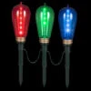 LightShow Shooting Star Edison Bulb Pathway Stakes (Set Of 3)-35614 205081047 -Christmas Decoration Store lightshow shooting star edison bulb pathway stakes set of 3 35614