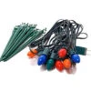 Lumabase Multicolor Electric Pathway Lights String (Set Of 10)-61810 203406450 -Christmas Decoration Store lumabase multicolor electric pathway lights string set of 10 61810