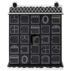 Martha Stewart Living 15 In. Chalkboard House Advent Calendar-9732900210 300266028