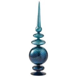 Martha Stewart Living 18 In. H Small Swirled Glass Finial-9756900310 300247751