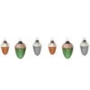 Martha Stewart Living 2 In. - 2.75 In. H Tricolor Acorn Ornament (Set Of 6)-9731900730 300261535 -Christmas Decoration Store martha stewart living 2 in 275 in. h tricolor acorn ornament set of 6 9731900730