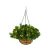 Martha Stewart Living 20 In. Downswept Douglas Fir Hanging Basket-9316800610 206497690
