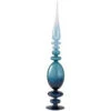 Martha Stewart Living 24 In. H Medium Swirled Glass Finial-9756910310 300247756 -Christmas Decoration Store martha stewart living 24 in. h medium swirled glass finial 9756910310