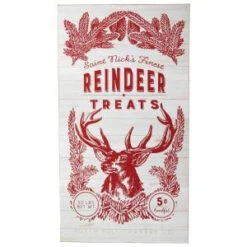 Martha Stewart Living 24 In. Reindeer Treats Wall Decor-9782900110 300259696