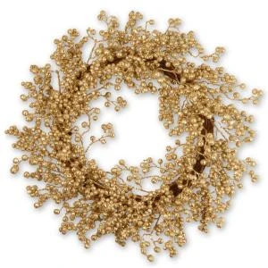 Martha Stewart Living 24 in. Winter's Wonder Champagne Berries Artificial Wreath-DC3-171-24W 206084821 Martha Stewart Living 24 In. Winter's Wonder Champagne Berries Artificial Wreath-DC3-171-24W 206084821 -Christmas Decoration Store martha stewart living 24 in. winter39s wonder champagne berries artificial wreath dc3 1