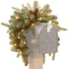 Martha Stewart Living 3 Ft. Battery Operated Feel-Real Alaskan Spruce Artificial Mailbox Swag With Pinecones And 35 Clear LED Lights-PEFA1-307L-3MB1 205147131 -Christmas Decoration Store martha stewart living 3 ft. battery operated feel real alaskan spruce artificial mailbo