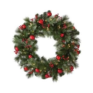 Martha Stewart Living 30 in. Artificial Christmas Wreath with Cedar and Pine-9781010610 300338053 Martha Stewart Living 30 In. Artificial Christmas Wreath With Cedar And Pine-9781010610 300338053 -Christmas Decoration Store martha stewart living 30 in. artificial christmas wreath with cedar and pine 9781010610