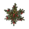 Martha Stewart Living 32 In. Pre-Lit Festive Snowflake With Cedar And Pine-9781200610 300374383 -Christmas Decoration Store martha stewart living 32 in. pre lit festive snowflake with cedar and pine 9781200610