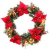 Martha Stewart Living 32 In. Winterberry Artificial Wreath With 50 Clear Lights-1759064 203264020 -Christmas Decoration Store martha stewart living 32 in. winterberry artificial wreath with 50 clear lights 1759064