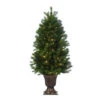 Martha Stewart Living 4 Ft. Indoor Pre-Lit Downswept Douglas Fir Artificial Christmas Entrance Tree-9318200610 206497586 -Christmas Decoration Store martha stewart living 4 ft. indoor pre lit downswept douglas fir artificial christmas e