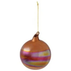 Martha Stewart Living 4 In. Iridescent Bubble Gum Ornament-9323310420 300242260
