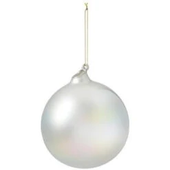 Martha Stewart Living 4 In. Platinum Bubble Gum Ornament-9323310250 300242233
