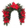 Martha Stewart Living 44 In. Unlit Artificial Poinsettia Mailbox Swag-2174930HD 205080710 2 Martha Stewart Living 44 In. Unlit Artificial Poinsettia Mailbox Swag-2174930HD 205080710 -Christmas Decoration Store martha stewart living 44 in. unlit artificial poinsettia mailbox swag 2174930hd