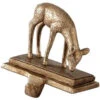 Martha Stewart Living 4.5 In. Etched Doe Deer Stocking Hanger-9732710800 300266006