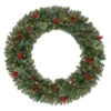 Martha Stewart Living 48 In. Battery Operated Winslow Artificial Wreath With 120 Clear LED Lights-GD40P4598L00 205983429 -Christmas Decoration Store martha stewart living 48 in. battery operated winslow artificial wreath with 120 clear