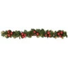 Martha Stewart Living 6 Ft. Pre-Lit Garland With Magnolias And Ornaments-9754700610 300268129 -Christmas Decoration Store martha stewart living 6 ft. pre lit garland with magnolias and ornaments 9754700610