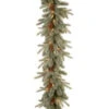 Martha Stewart Living 9 Ft. Feel-Real Alaskan Spruce Artificial Garland With Pinecones And 50 Clear Lights-PEFA1-311-9B1 205080039 -Christmas Decoration Store martha stewart living 9 ft. feel real alaskan spruce artificial garland with pinecones