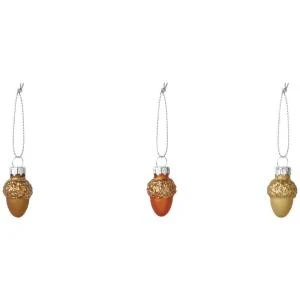 Martha Stewart Living Glass Acorn Mini Ornament (Set of 12)-9784300820 300259593 Martha Stewart Living Glass Acorn Mini Ornament (Set Of 12)-9784300820 300259593 -Christmas Decoration Store martha stewart living glass acorn mini ornament set of 12 9784300820