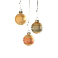 Martha Stewart Living Glass Ball Mini Ornament (Set Of 12)-9784400730 300259601