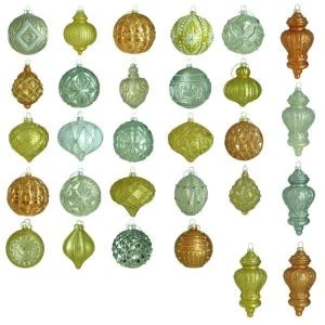 Martha Stewart Living Holiday Shimmer Glass Ornament Set (50-Count)-HEGL25HS 207045430 Martha Stewart Living Holiday Shimmer Glass Ornament Set (50-Count)-HEGL25HS 207045430 -Christmas Decoration Store martha stewart living holiday shimmer glass ornament set 50 count hegl25hs