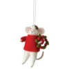 Martha Stewart Living Mistletoe Mouse Festive Mouse Ornament-9716430730 300325375 -Christmas Decoration Store martha stewart living mistletoe mouse festive mouse ornament 9716430730