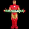Marvel 53.15 In. D X 20.87 In. W X 72.05 In. H Inflatable Iron Man With Banner-36760 206997630 -Christmas Decoration Store marvel 5315 in d x 2087 in w x 7205 in. h inflatable iron man with banner 36760