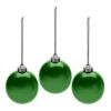 Mr. Christmas 6 In. Outdoor Pearlized Green New Ornament (Set Of 3)-48002M 206265398 -Christmas Decoration Store mr christmas 6 in. outdoor pearlized green new ornament set of 3 48002m
