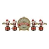 Mr. Christmas 6 In. Santa's Marching Band-23607 206998869 -Christmas Decoration Store mr christmas 6 in. santa39s marching band 23607