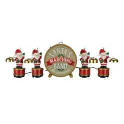 Mr. Christmas 6 In. Santa's Marching Band-23607 206998869