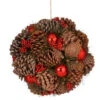 National Tree Company 12 In. Pinecone Hanging Ball-RAC-JS11793KB12 300487121 -Christmas Decoration Store national tree company 12 in. pinecone hanging ball rac js11793kb12