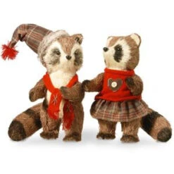 National Tree Company 12 In. Raccoon Pair-RAC-J81J82 300487170