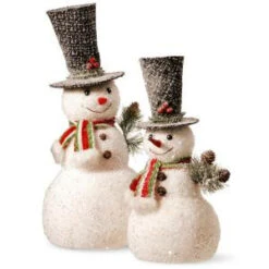 National Tree Company 14 In. And 18 In. Snowman Set-RAC-F4A64748 300487114