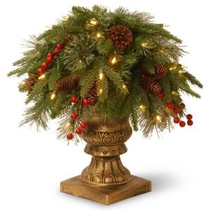 National Tree Company 1.5 ft. Colonial Porch Artificial Bush with Clear Lights-PECO1-304-18P 300120644 National Tree Company 1.5 Ft. Colonial Porch Artificial Bush With Clear Lights-PECO1-304-18P 300120644 -Christmas Decoration Store national tree company 15 ft. colonial porch artificial bush with clear lights peco1 304