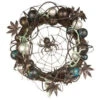 National Tree Company 18 In. Halloween Wreath With Ornaments And Black Spider In The Center-RAH-W030212 207123917