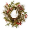 National Tree Company 18 In. Pine Cone Artificial Wreath-RAC-W060495A 300154670 -Christmas Decoration Store national tree company 18 in. pine cone artificial wreath rac w060495a