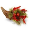 National Tree Company 20 In. Holiday Cornucopia Basket-RAC-JS11743C 300487159 -Christmas Decoration Store national tree company 20 in. holiday cornucopia basket rac js11743c