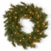 National Tree Company 24 In. Winchester Pine Artificial Wreath With Clear Lights-WCH7-300-24W-1 300182752 2 National Tree Company 24 In. Winchester Pine Artificial Wreath With Clear Lights-WCH7-300-24W-1 300182752 -Christmas Decoration Store national tree company 24 in. winchester pine artificial wreath with clear lights wch7 3
