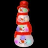 National Tree Company 29 In. Tower Of Snowman Heads With Red Hat And Red Scarf With 20 Multi-Color Flashing Indoor LED Lights CUL-MZSH-29CL-A 204248705 2 National Tree Company 29 In. Tower Of Snowman Heads With Red Hat And Red Scarf With 20 Multi-Color Flashing Indoor LED Lights CUL-MZSH-29CL-A 204248705 -Christmas Decoration Store national tree company 29 in. tower of snowman heads with red hat and red scarf with 20
