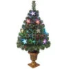 National Tree Company 3 Ft. Fiber Optic Evergreen Artificial Christmas Tree With Star Decoration-SZEX7-133-36 205331311 -Christmas Decoration Store national tree company 3 ft. fiber optic evergreen artificial christmas tree with star d