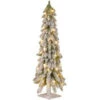 National Tree Company 3 Ft. Snowy Downswept Forestree Artificial Christmas Tree With Metal Plate And Clear Lights-FTDF1-36ALO-1 207183172 -Christmas Decoration Store national tree company 3 ft. snowy downswept forestree artificial christmas tree with me