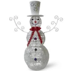 National Tree Company 36 In. Metal Snowman-RAC-A483736 300487286