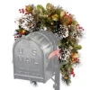 National Tree Company 36 In. Wintry Pine Mailbox Swag With Battery Operated Warm White LED Lights-WP1-300-3MB-1 300487277 1 National Tree Company 36 In. Wintry Pine Mailbox Swag With Battery Operated Warm White LED Lights-WP1-300-3MB-1 300487277 -Christmas Decoration Store national tree company 36 in. wintry pine mailbox swag with battery operated warm white
