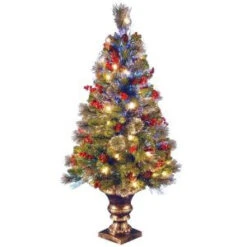 National Tree Company 4 Ft. Fiber Optic Crestwood Spruce Artificial Christmas Tree-SZCW7-105-40 205331400